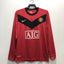 Retro Manchester United 2010 home Long Sleeve