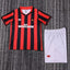 Rétro Enfants AC Milan domicile 1993-1994