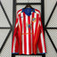 Maillot domicile rétro de l'Atletico Madrid 2004-2005 à manches longues