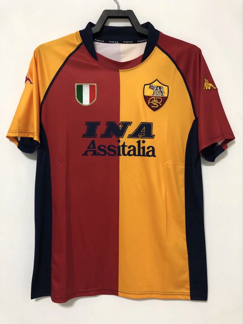 Retro AS Roma 2000-2001 home Secondary image