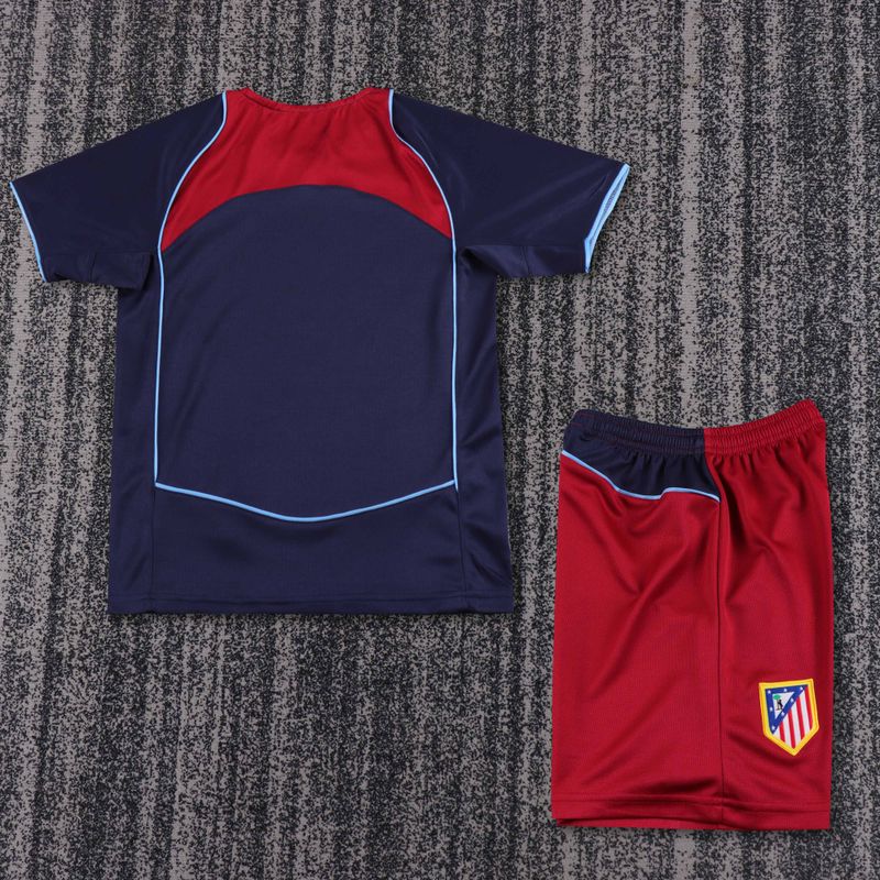 Maillot Rétro Enfant Atletico Madrid Extérieur 2004-2005 Image secondaire du produit
