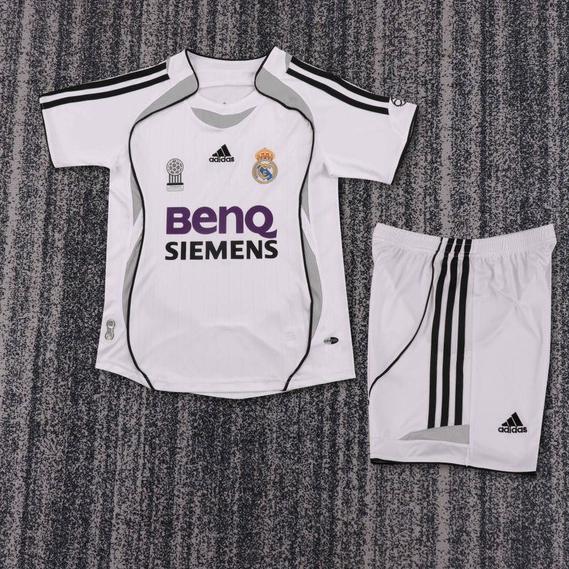 Enfant rétro Real Madrid domicile 2006-2007