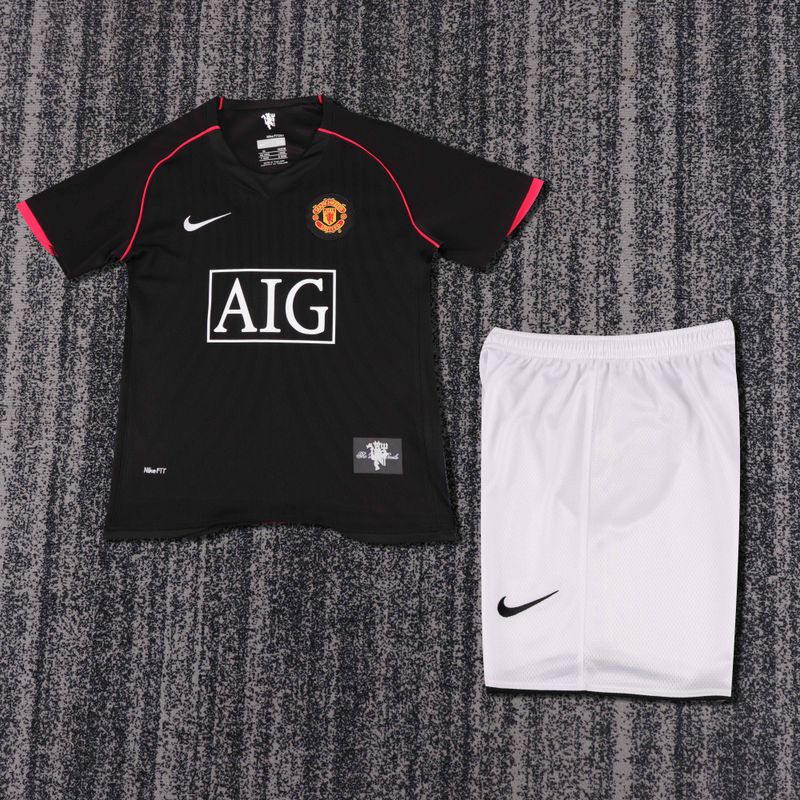 Enfants Rétro Maillot Extérieur Manchester United 2007-2008 Image principale du produit