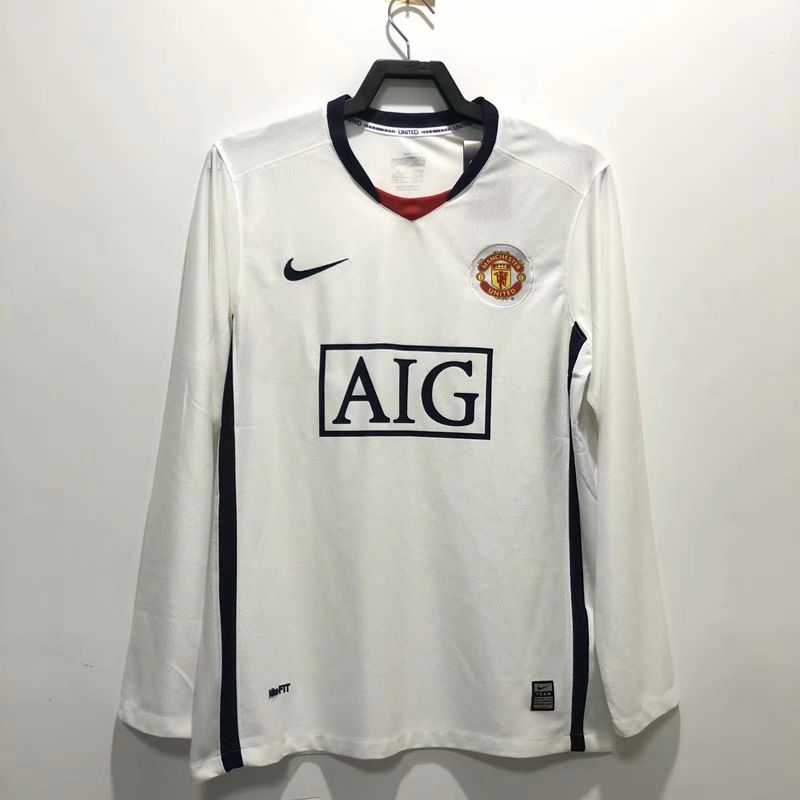 Retro Manchester United 2008-2009 away Long Sleeve Main image