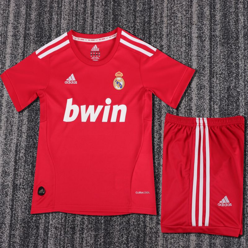 Maillot Rétro Enfant Real Madrid 2011-2012 extérieur secondaire Image principale du produit