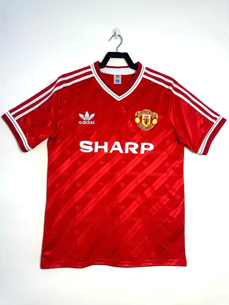 Maillot domicile rétro Manchester United 1986-1988 Image principale du produit