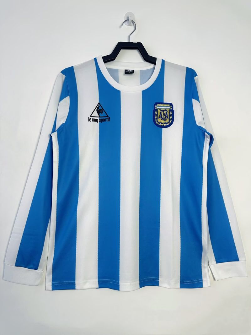 Retro Argentina 1986 home Long Sleeve Main image