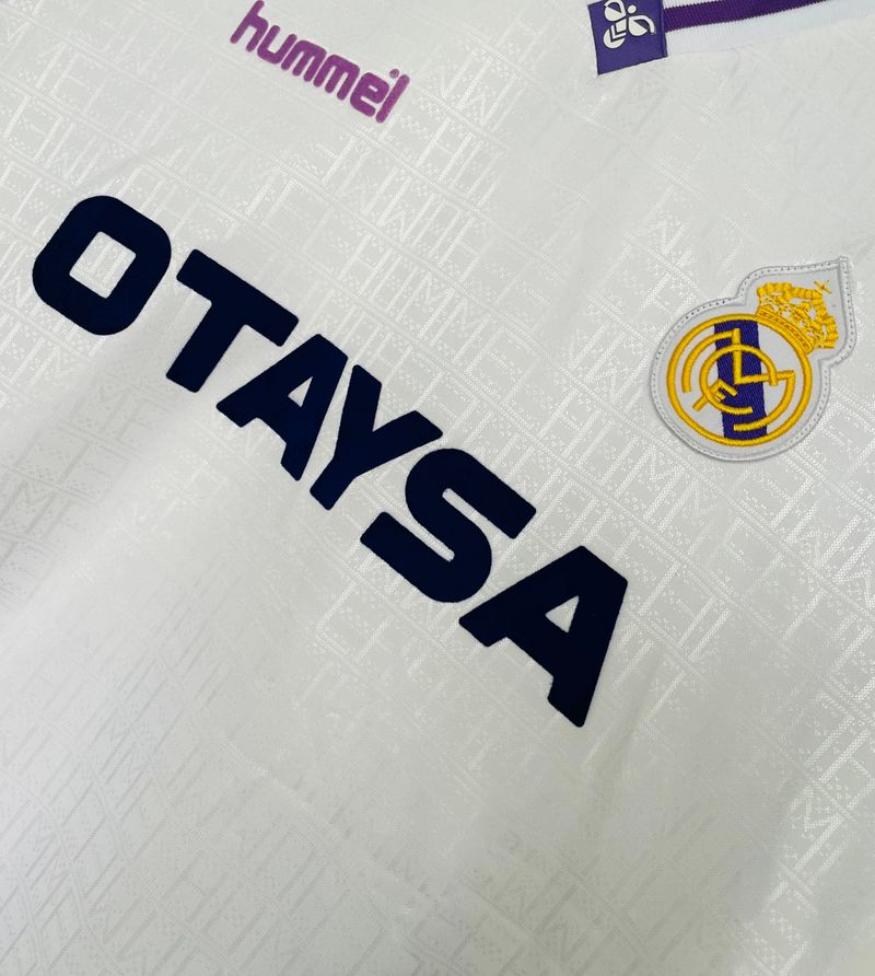 Retro Real Madrid 1990-1992 home