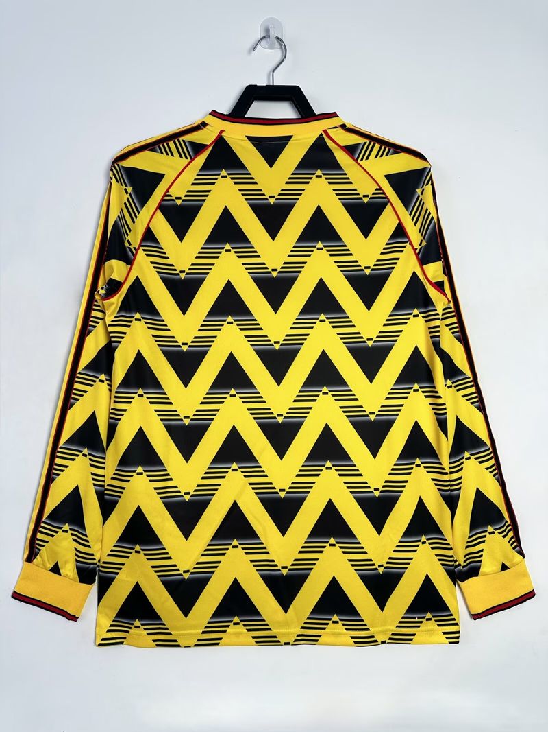 Maillot Rétro Arsenal FC 1991-1993 Extérieur Manches Longues Image secondaire du produit