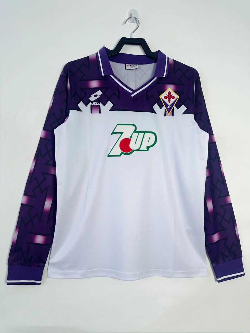 Maillot Rétro ACF Fiorentina Extérieur Manches Longues 1992-1993 Image principale du produit
