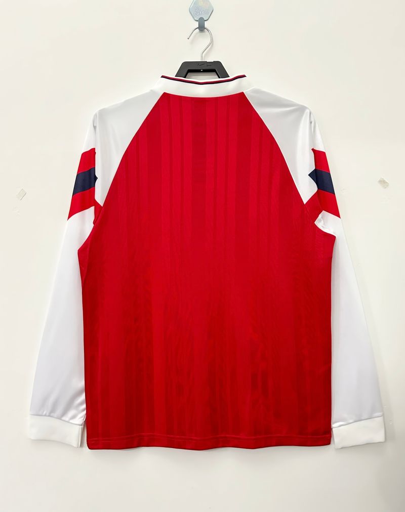 Maillot rétro domicile Arsenal FC 1992-1994 manches longues Image secondaire du produit