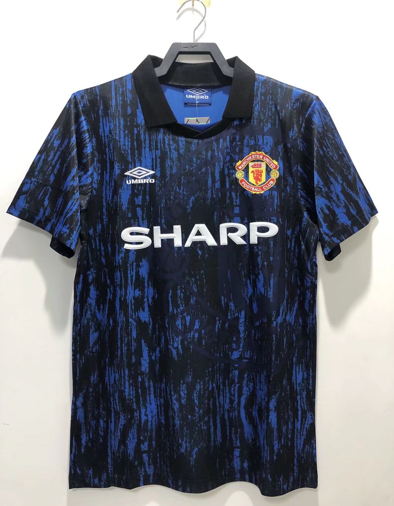 Rétro Manchester United 1993 noir Image principale du produit
