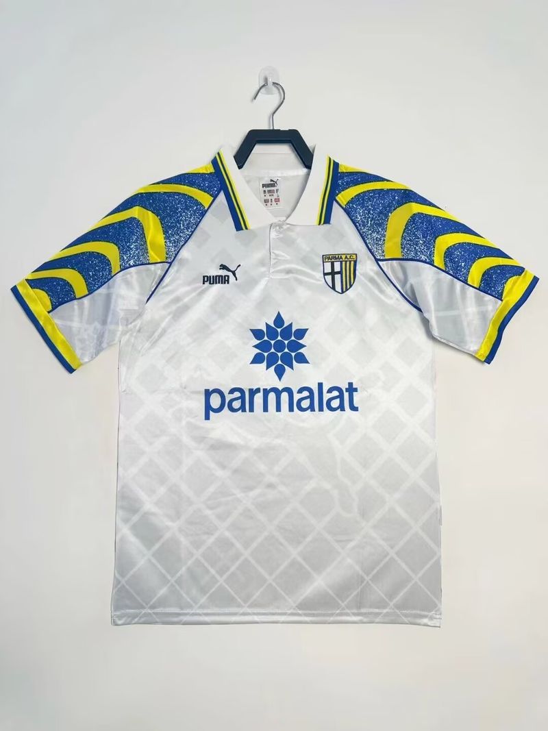 Maillot rétro Parma Calcio 1995-1997 blanc Image principale du produit