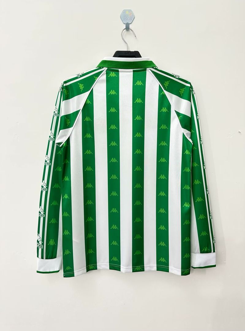 Retro Real Betis 1995-1997 Manches Longues Image secondaire du produit