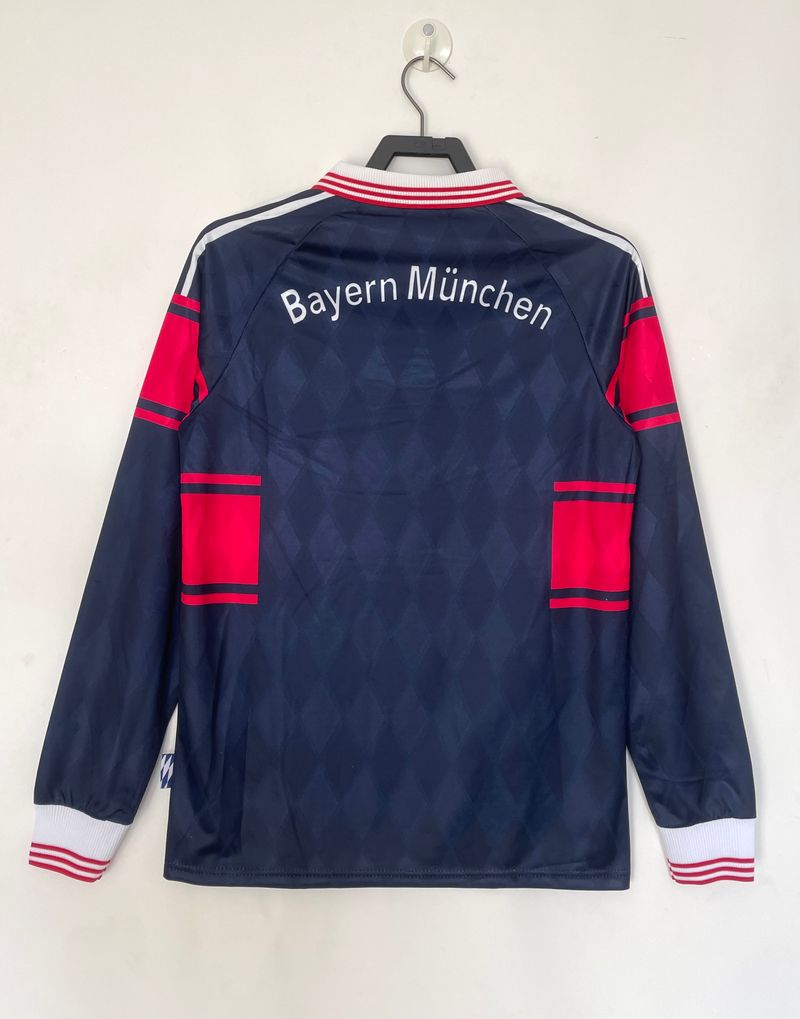Maillot Rétro Bayern Munich 1997-1999 domicile Manches Longues Image secondaire du produit