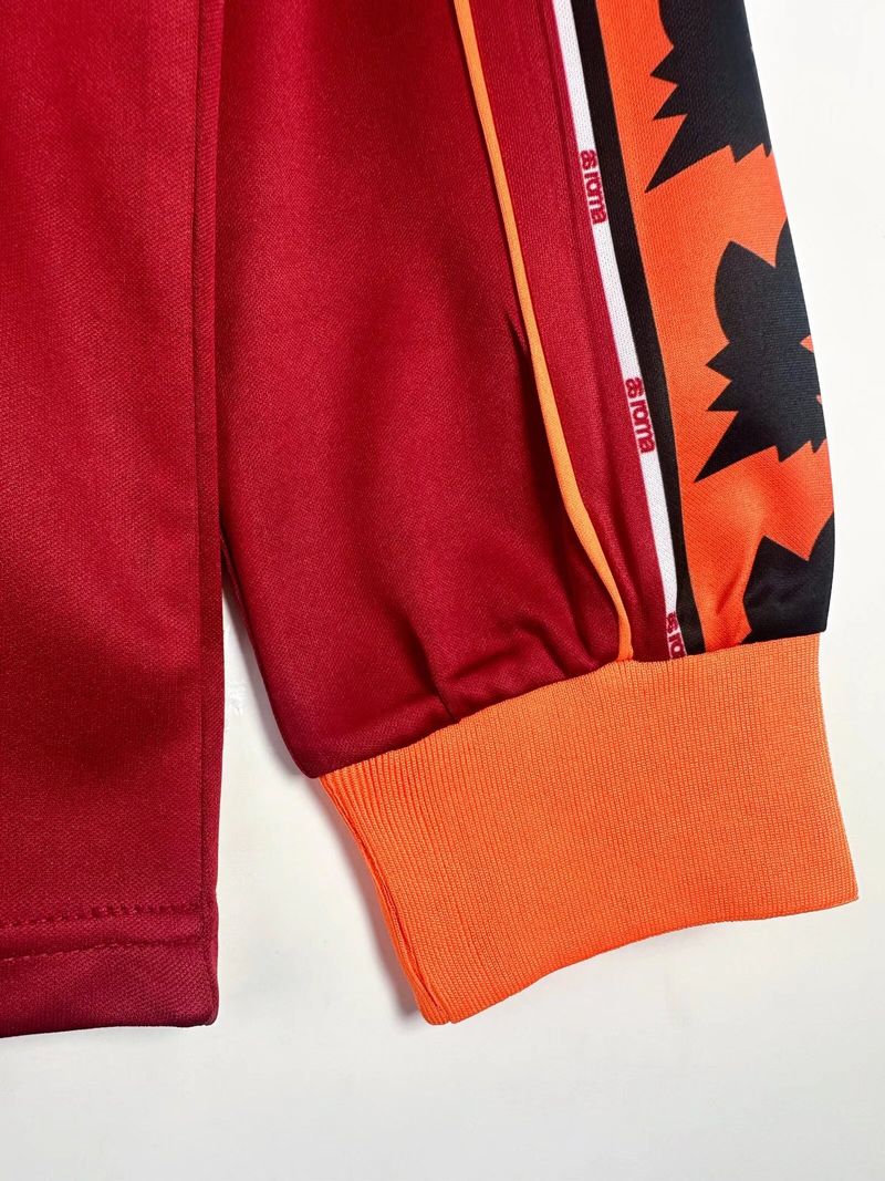Maillot rétro domicile manches longues AS Roma 1998-1999