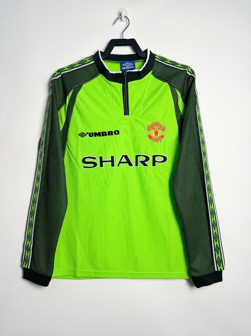 Retro Manchester United 1998-1999 Gardien de But Manches Longues Image principale du produit