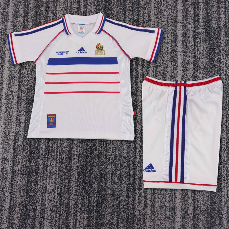 Maillot Rétro Enfants France Extérieur 1998 Image principale du produit