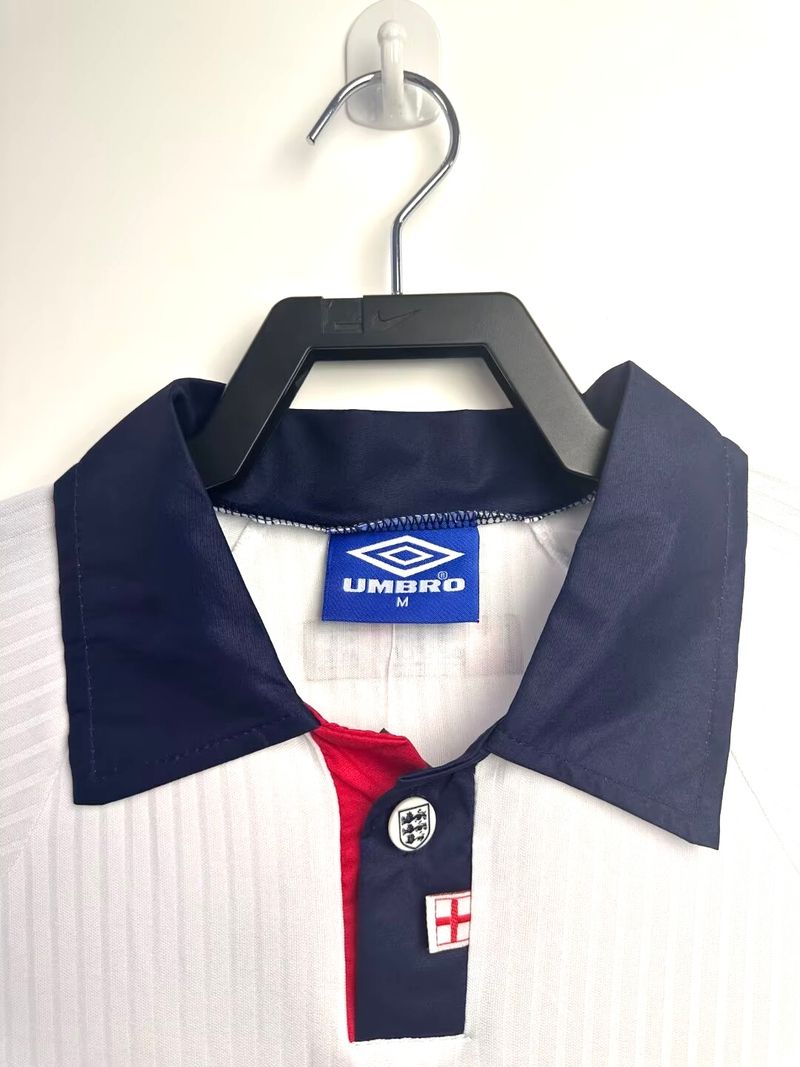 Maillot rétro domicile manches longues Angleterre 1998