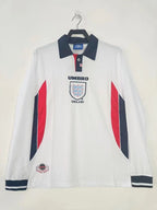 Maillot rétro domicile manches longues Angleterre 1998