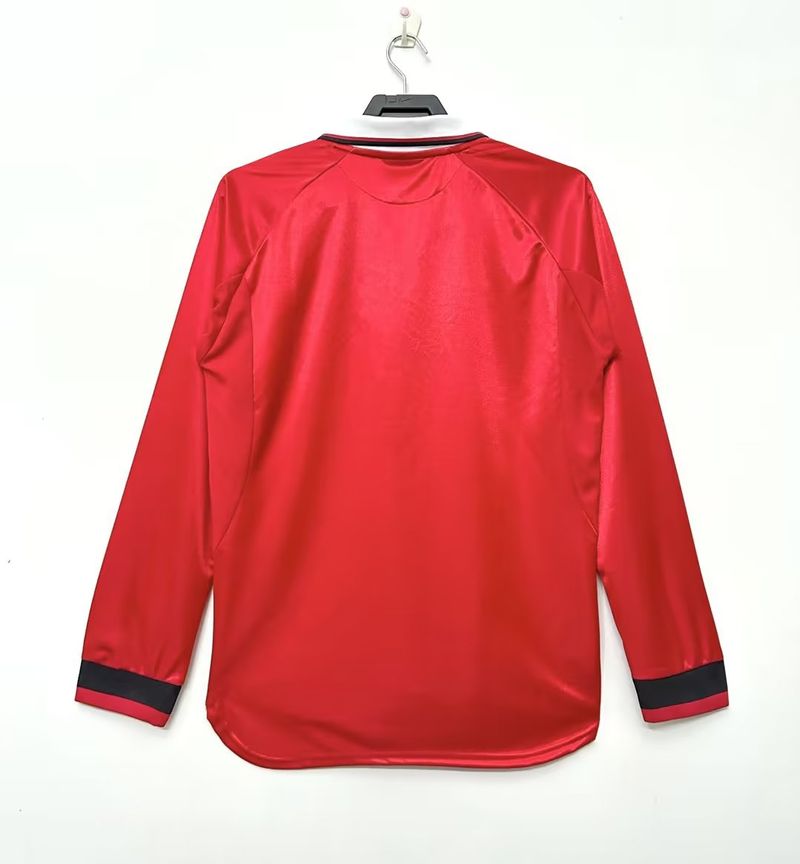 Maillot de Manchester United domicile 1999-2000 manches longues rétro