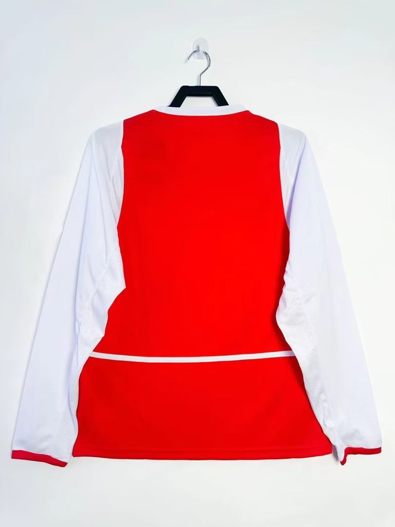 Retro Arsenal FC 2002-2003 home Long Sleeve Secondary image