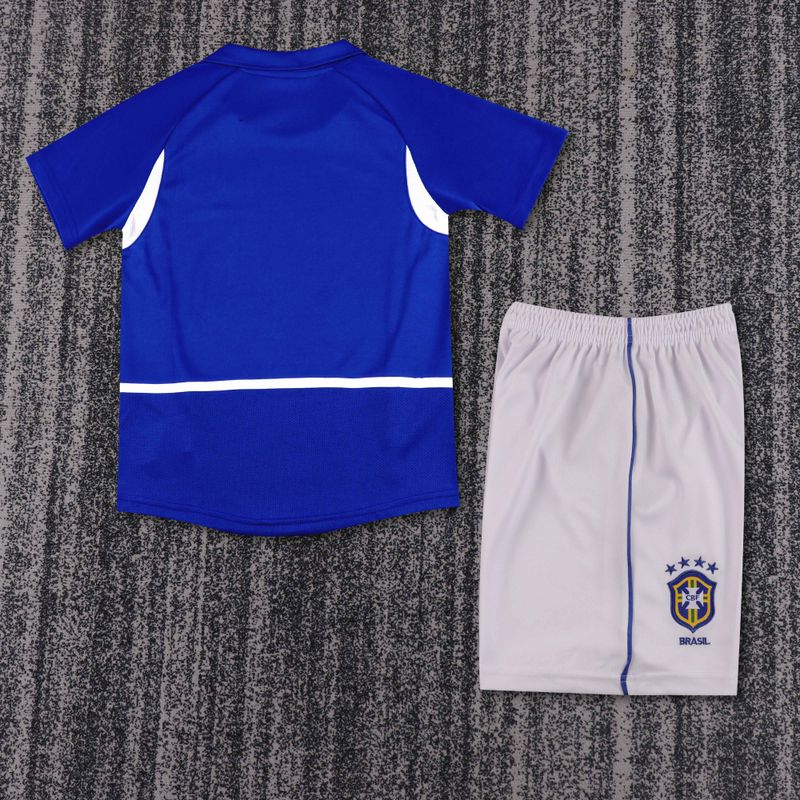 Maillot Enfant Rétro Brésil extérieur 2002 Image secondaire du produit