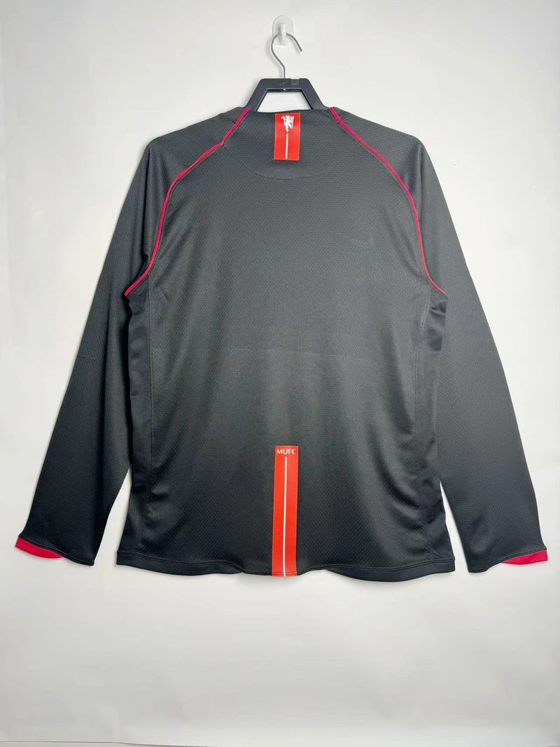 Maillot Rétro Manchester United extérieur 2007-2008 manches longues Image secondaire du produit