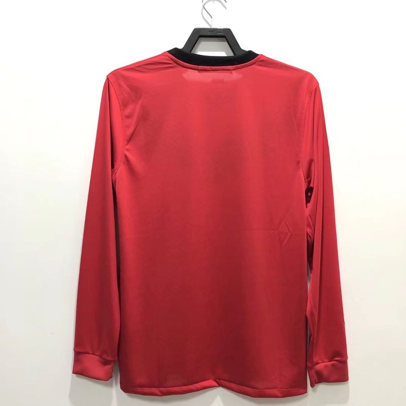 Retro Manchester United 2010 home Long Sleeve Secondary image