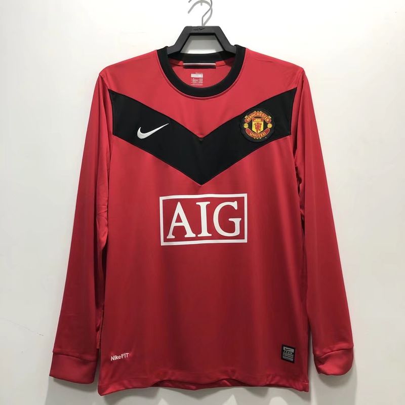 Retro Manchester United 2010 home Long Sleeve Main image