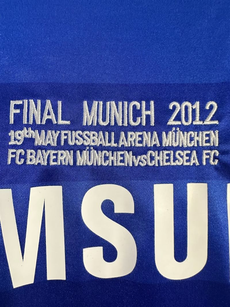 Maillot Rétro Chelsea FC Domicile 2011-2012 Manches Longues