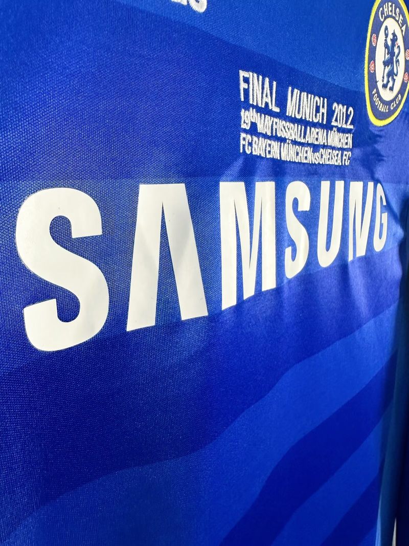 Maillot Rétro Chelsea FC Domicile 2011-2012 Manches Longues