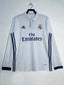Maillot Rétro Domicile Manches Longues Real Madrid 2016-2017