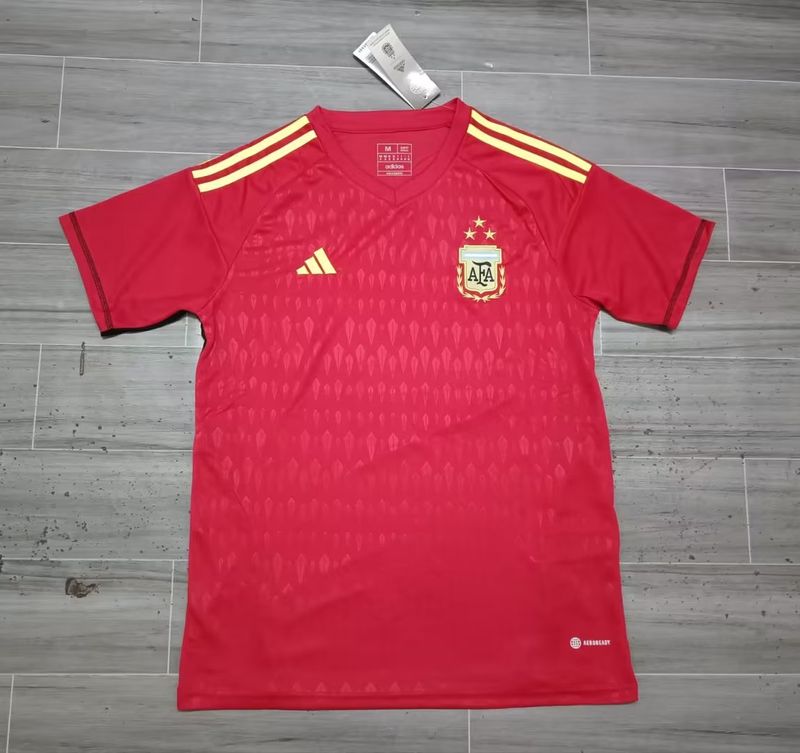 Retro Argentine 2022 Gardien 3 étoiles rouge Image principale du produit