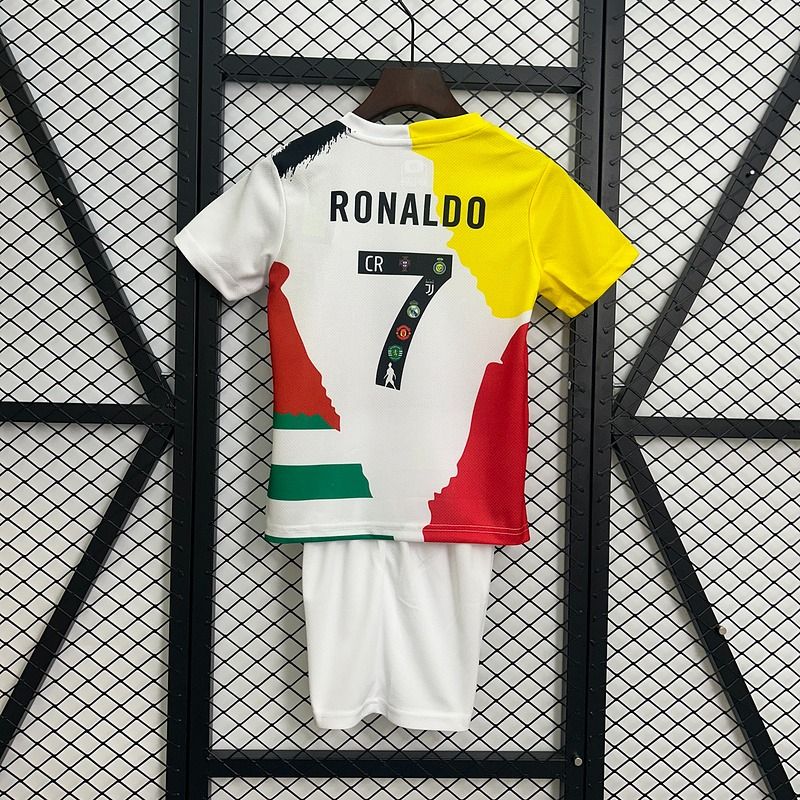2025 - 2026 Kids Cristiano Ronaldo Commemorative Edition - WCFOOTBALLSUIT