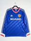 Maillot rétro Manchester United 1986-1988 extérieur, manches longues