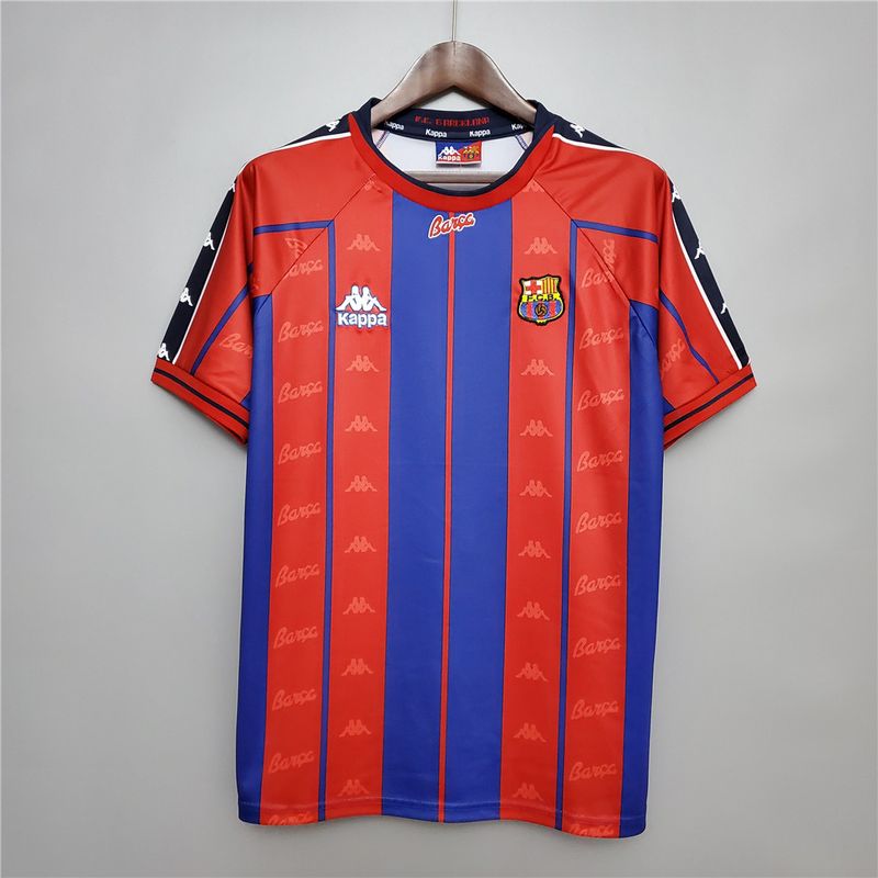 Maillot domicile rétro FC Barcelone 1997-1998 Image principale du produit