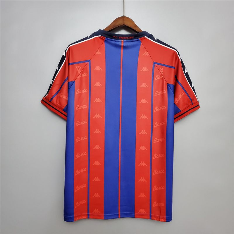 Maillot domicile rétro FC Barcelone 1997-1998 Image secondaire du produit