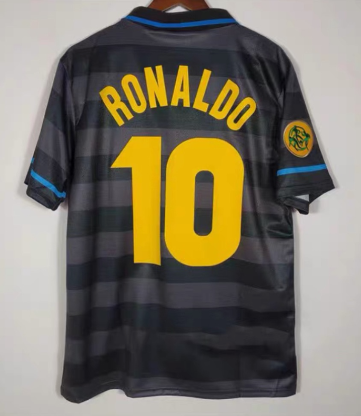 Maillot rétro Inter Milan 1997-1998 extérieur secondaire Image principale du produit