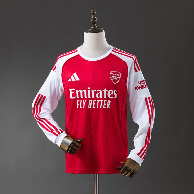 Arsenal FC 2025 - 2026 home Fan Long Sleeve - WCFOOTBALLSUIT Main image