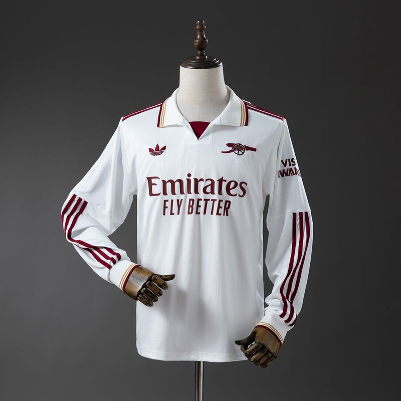 Arsenal FC 2025 - 2026 Second Away Fan Long Sleeve - WCFOOTBALLSUIT Main image