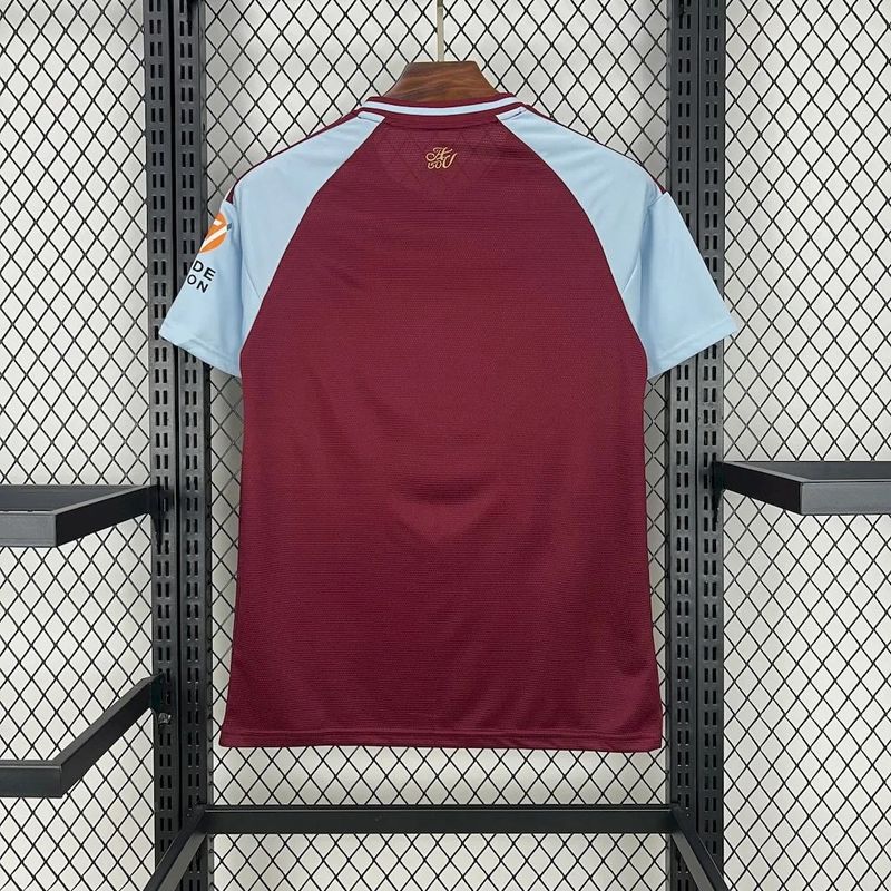 Domicile Aston Villa 2025-2026 Image secondaire du produit