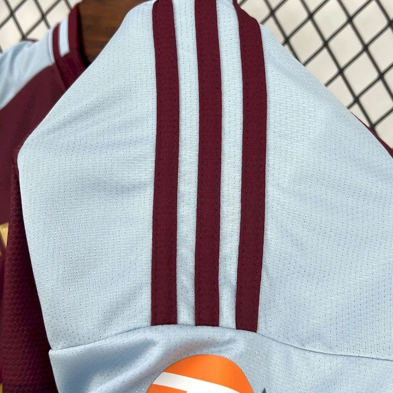 Aston Villa 2025 - 2026 home - WCFOOTBALLSUIT