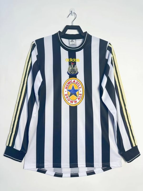 Maillot domicile rétro manches longues Newcastle United 1997-1999 Image principale du produit