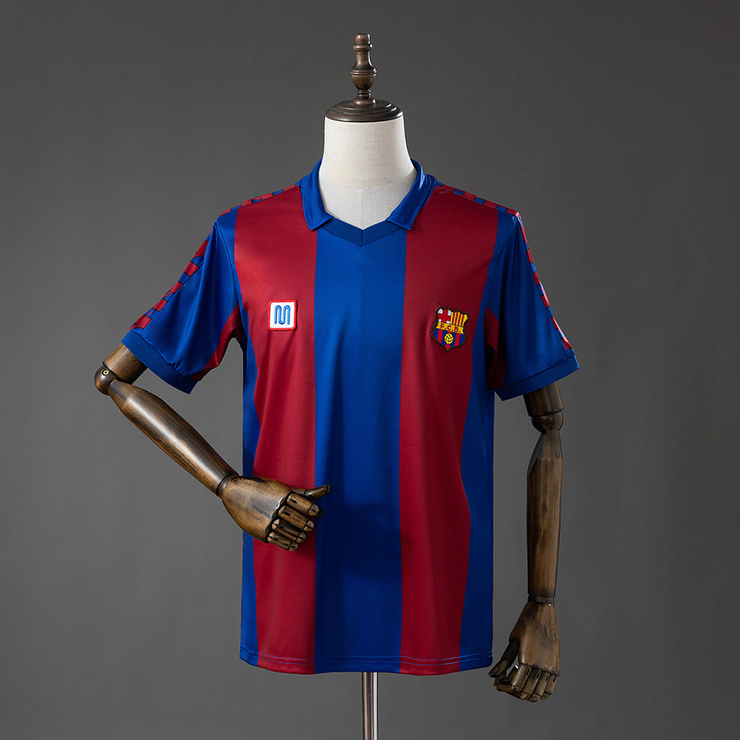 Maillot Rétro Domicile FC Barcelone 1980/1981 Supporter Image principale du produit