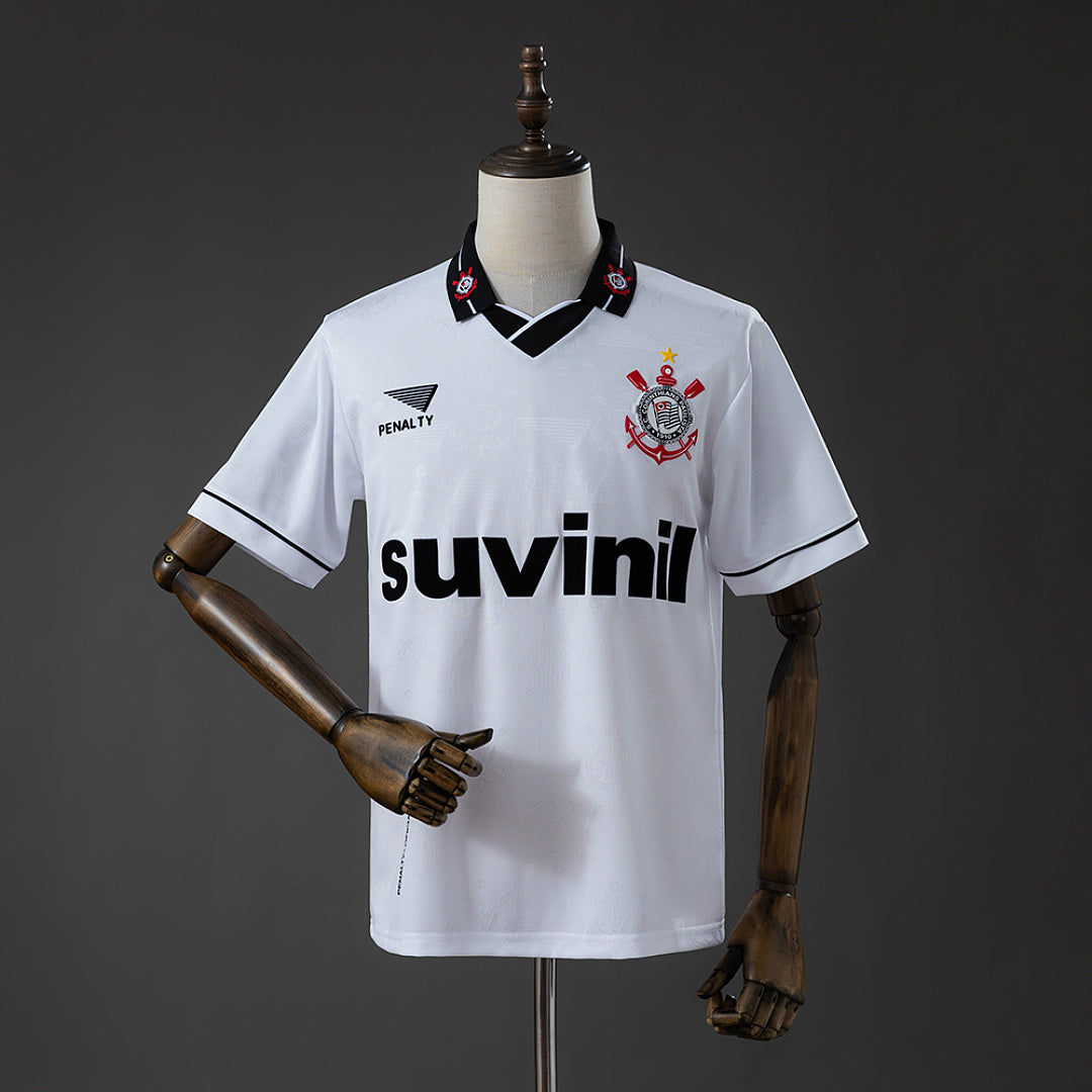 Maillot domicile Rétro Corinthians Paulista 1995/1960 Fan Image principale du produit