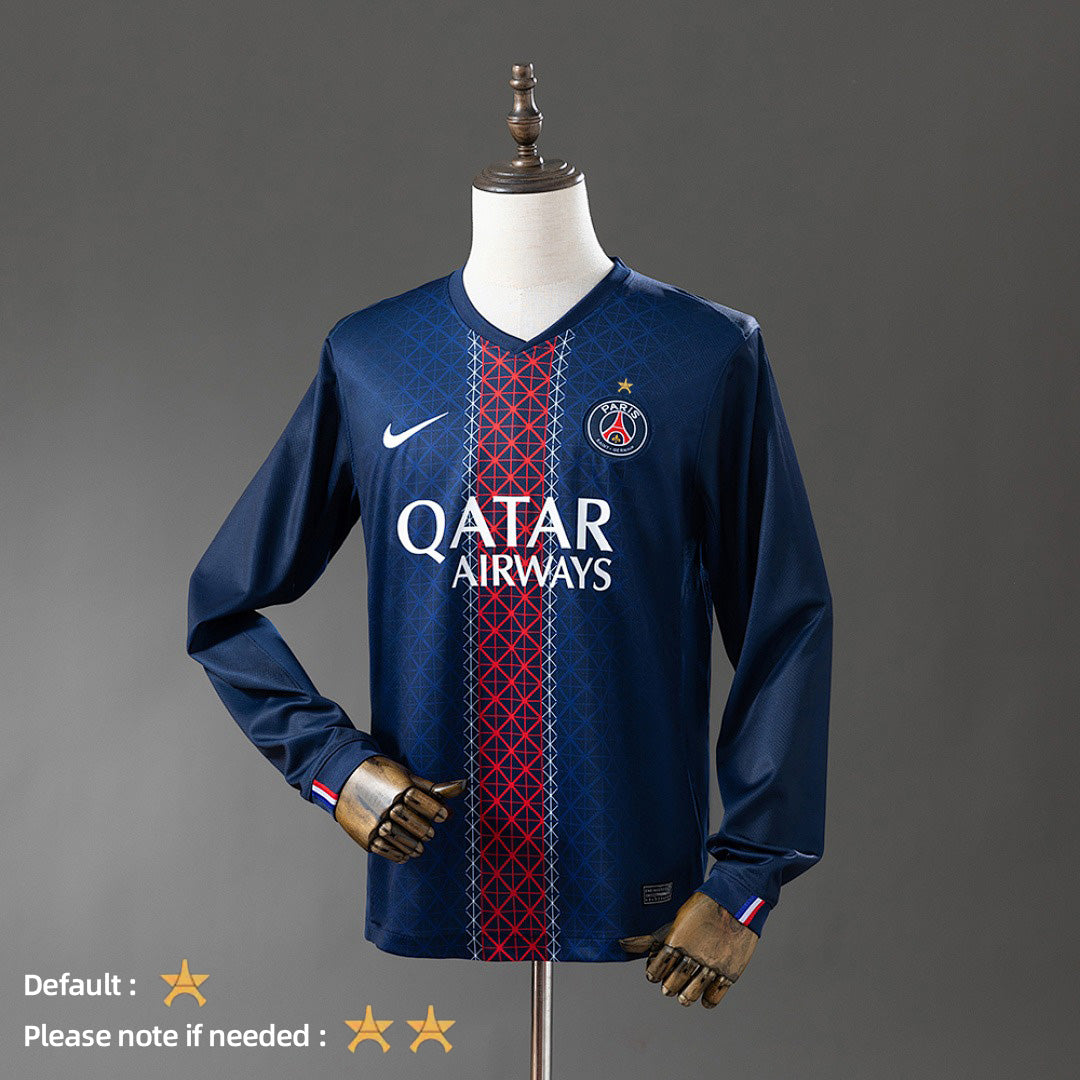 PSG 2025-2026 Home Long Sleeves Main image