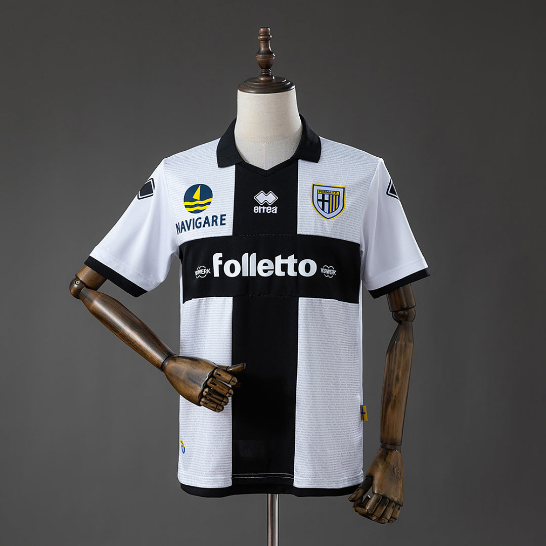 Maillot de supporter domicile rétro du Parma Calcio 2012/2013 Image principale du produit