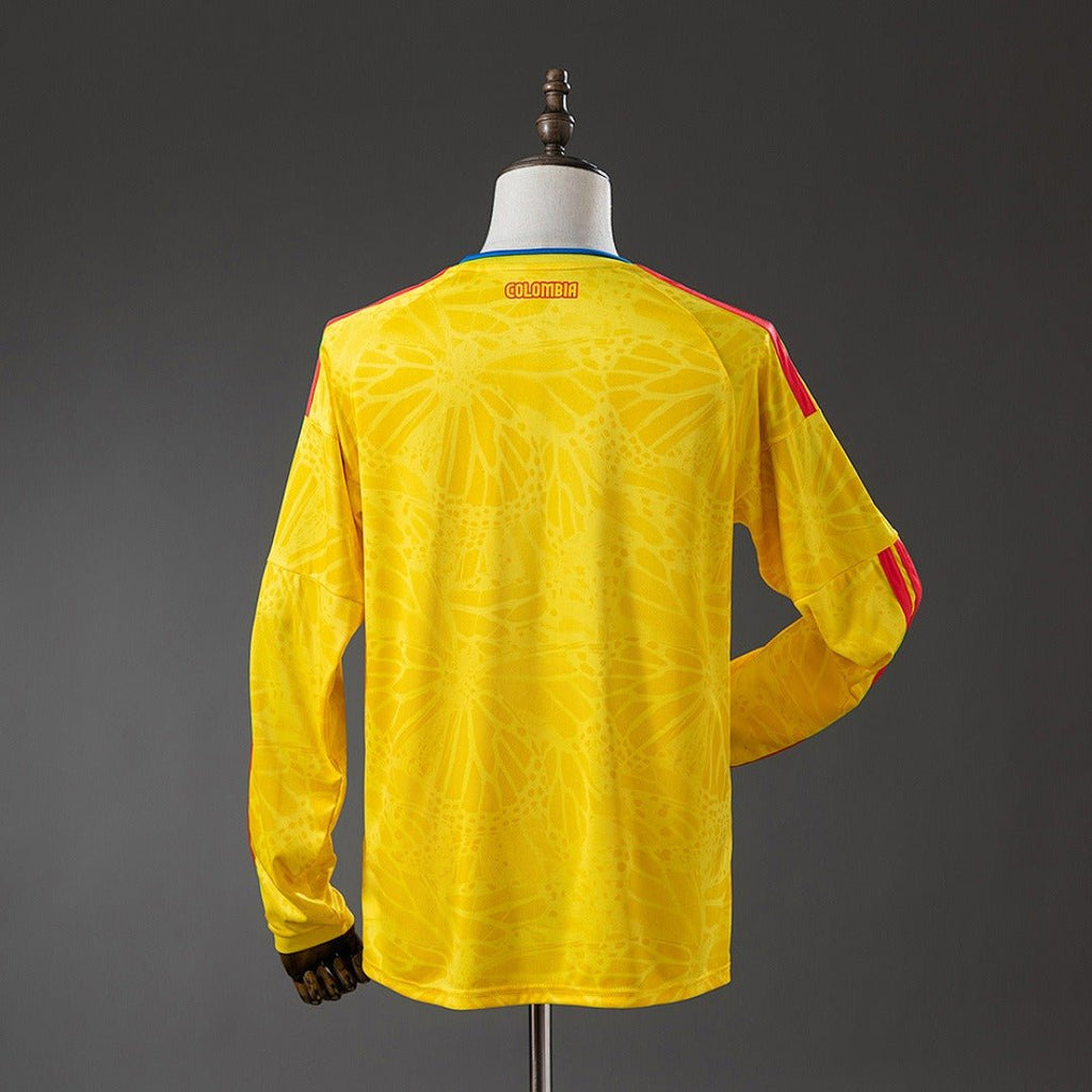Colombia national 2026 home Fan Long Sleeve - WCFOOTBALLSUIT