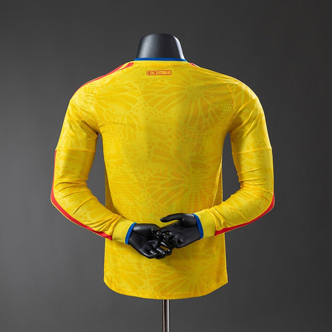 Maillot domicile manches longues joueur Colombie 2026 Image secondaire du produit